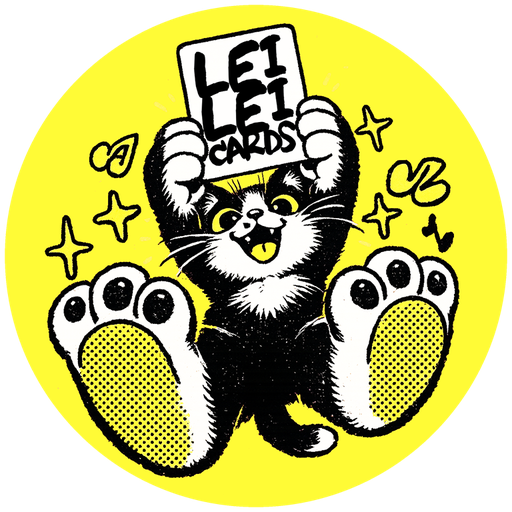 Lei-Lei Cards cat mascot
