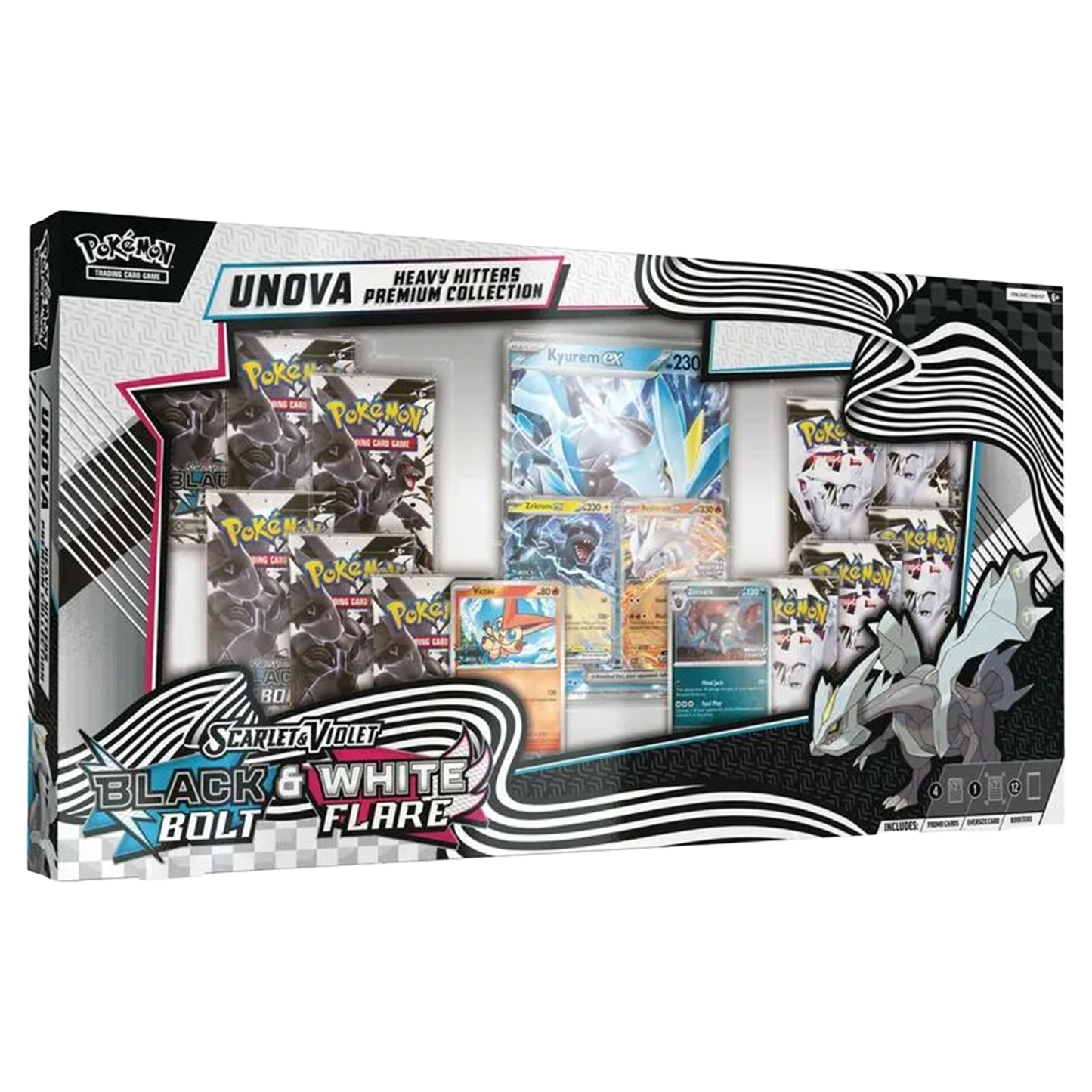 Pokémon TCG: Black Bolt & White Flare Unova Heavy Hitters Premium Collection