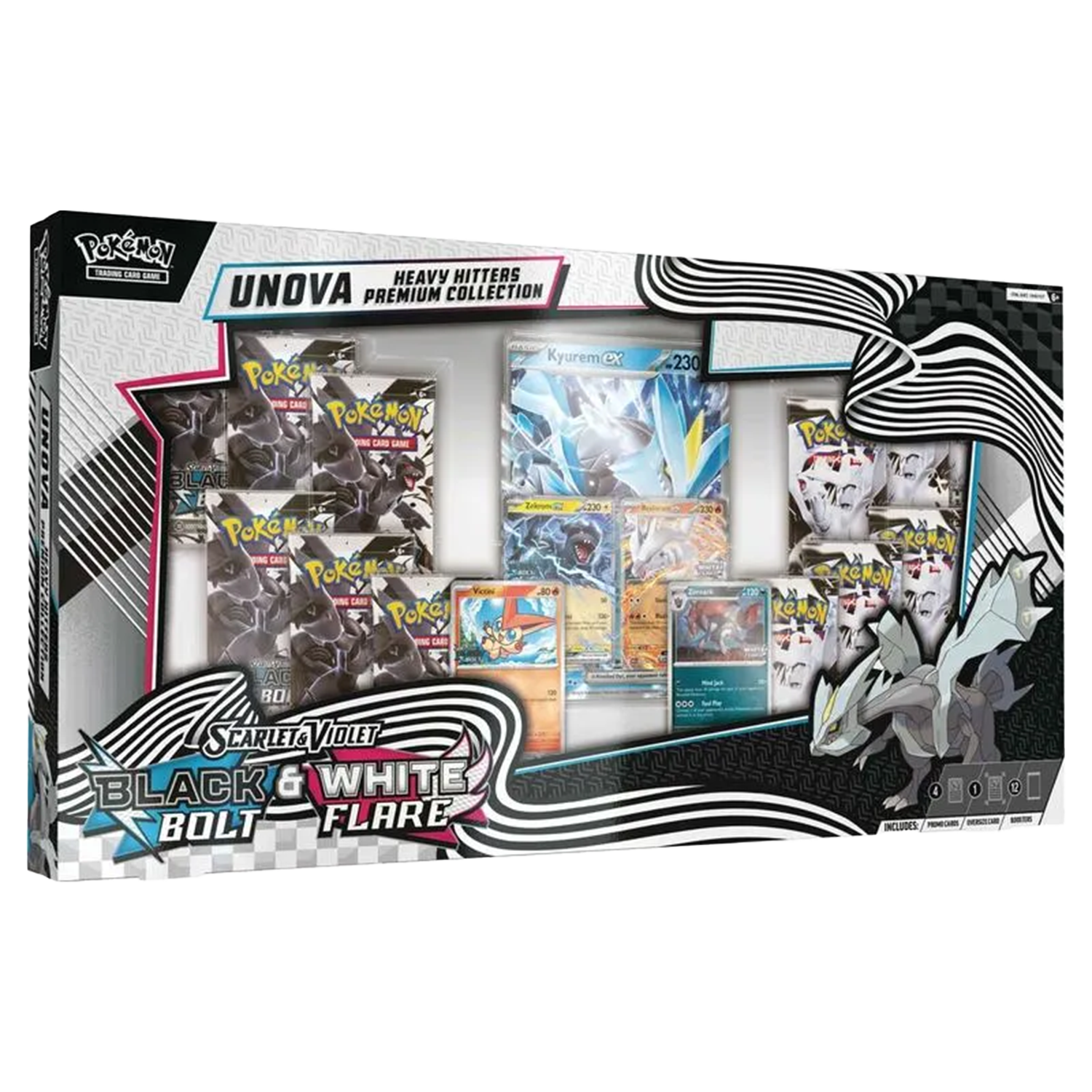 Pokémon TCG: Black Bolt & White Flare Unova Heavy Hitters Premium Collection