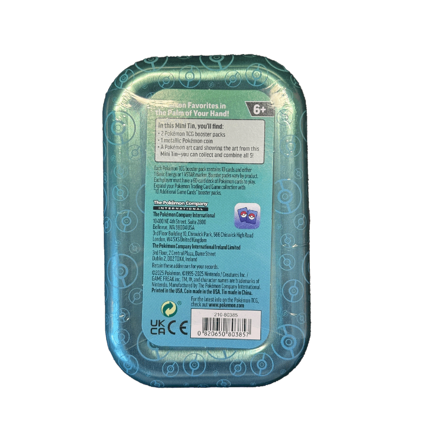 Pokémon TCG: Kanto Friends Mini Tin (Bulbasaur)