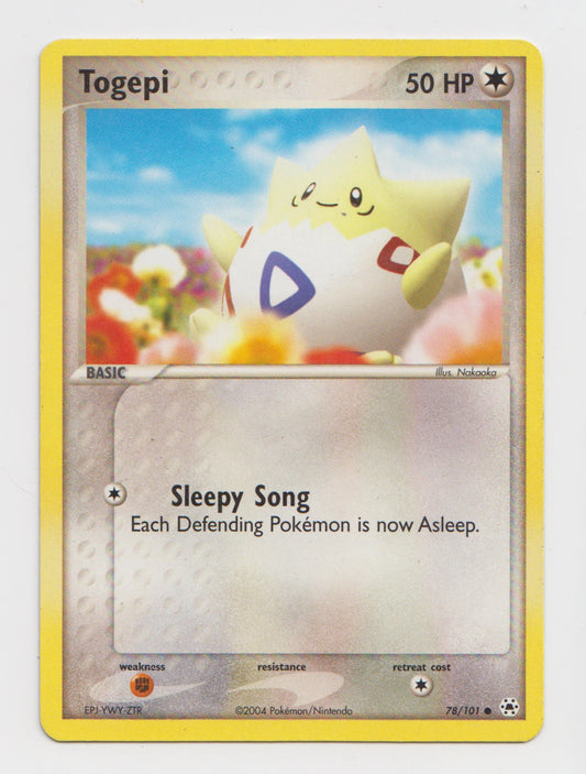 Pokémon TCG: Togepi 78/101 Common (Hidden Legends)