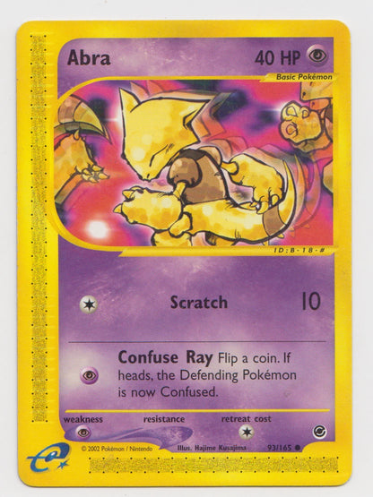 Pokémon TCG: Abra 93/165 (Expedition)